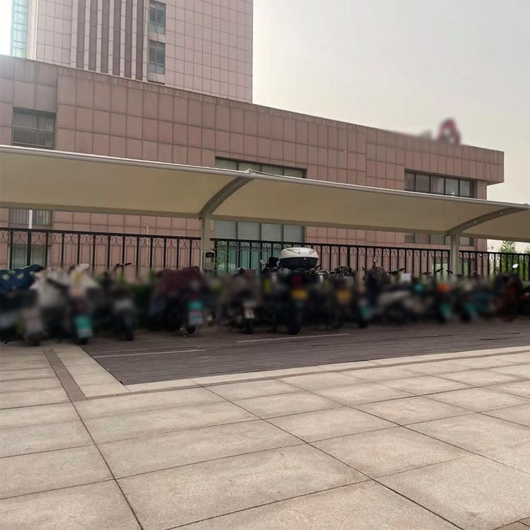 当雄县膜结构电动车棚