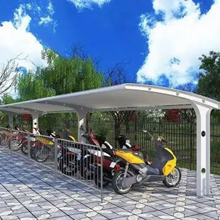 当雄县膜结构电动车棚